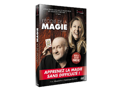 dvd de magie ecole de la magie vol. 1 du magicien Dominique Duvivier et alexandra duvivier